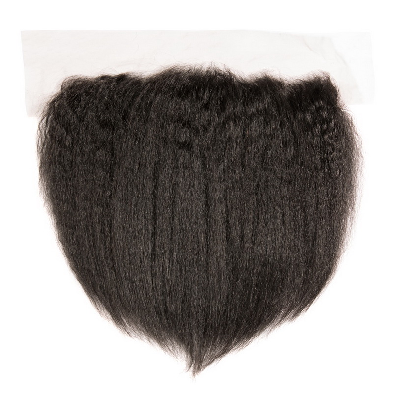 Stema Hair Kinky Straight 13x4 13x6 Transparent Lace Frontal 